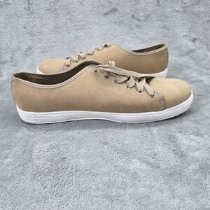 Peter Millar Men's Sneakers Tan Brown MS19F07 Suede Nubuck Shoes  Size 11.5